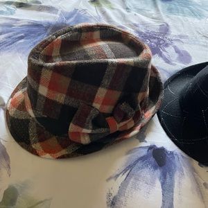 Plaid hat